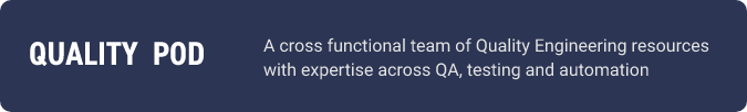 quality engineering team