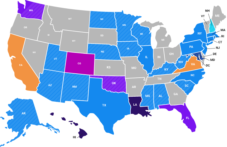 US STATE PRIVACY LEGISLATION TRACKER