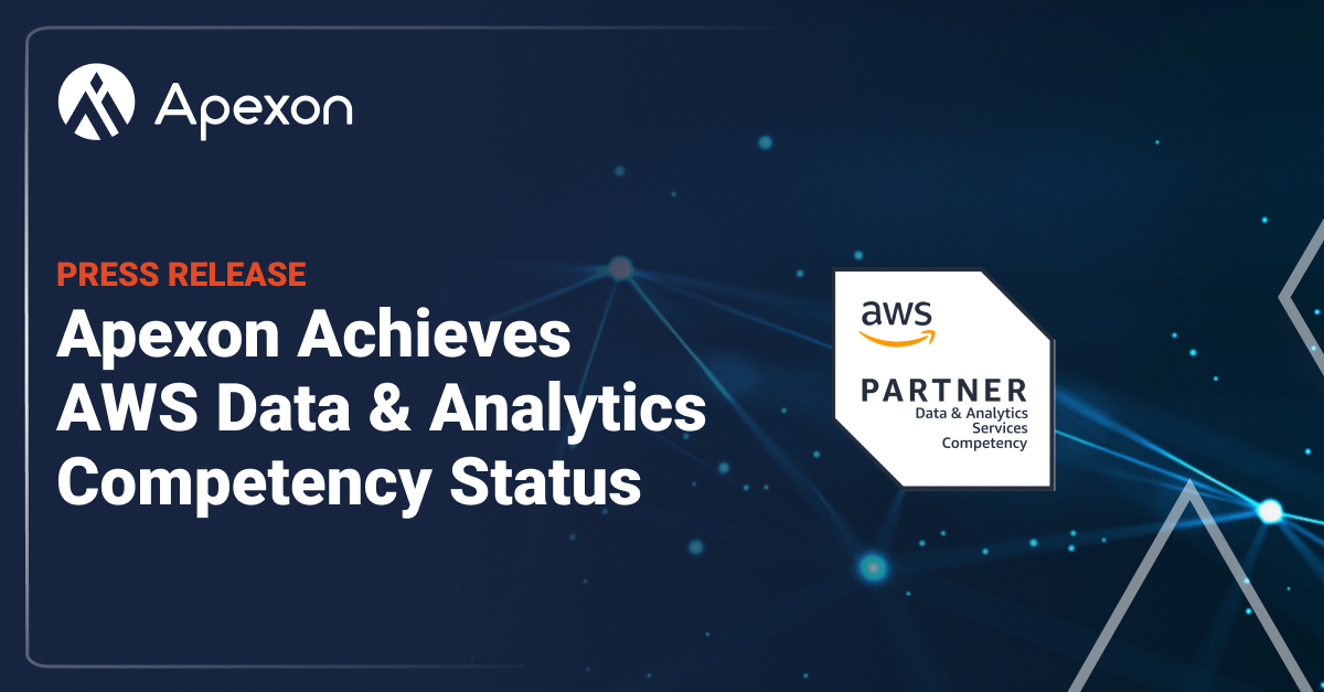 Apexon Achieves AWS Data & Analytics Competency Status