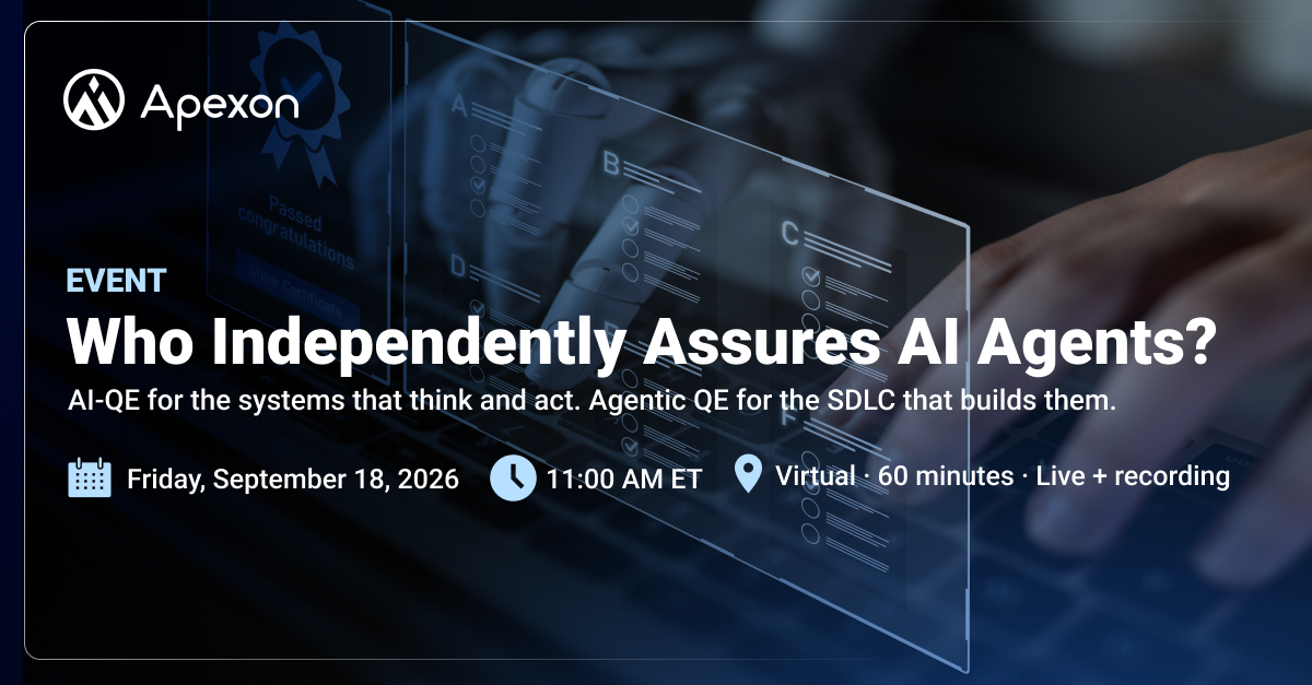 Who Independently Assures AI Agents?